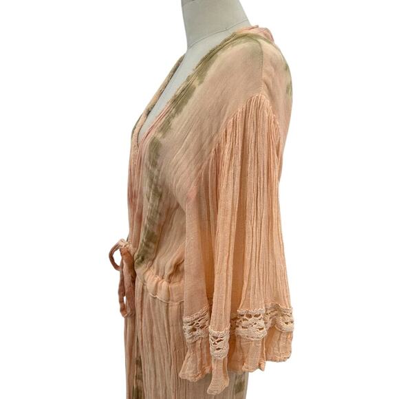 Jen's Pirate Booty Scarlet‎ Kimono Desert Sun Astral Tie Dye Size Medium / Large - Picture 7 of 16